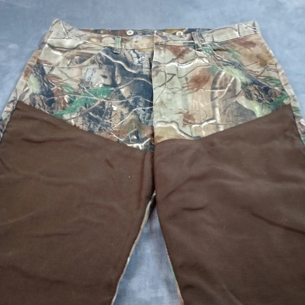 Wrangler ProGear Hunting Pants Mens 38‎ Camo Brown Realtree Brush Briar